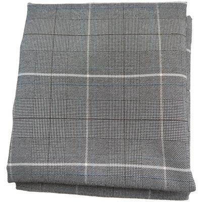 90% Polyester 10% Spandex mittelgewichtig Checkgarn gefärbtem Anzug Stoff