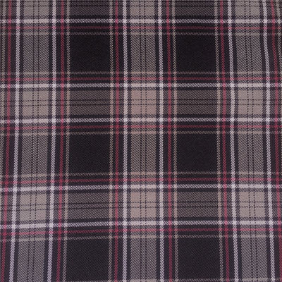 Polyestergarn gefärbt Twill Gewebt Vierfarbiges Gittergewebe für Damenkleid Gitter Anzug Stoff